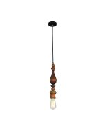 HL-030R-1 MELODY AGED WOOD PENDANT HOMELIGHTING 77-2726