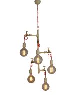 HL-084T-5 HIKARI BROWN RUSTY PENDANT HOMELIGHTING 77-2797