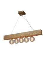 HL-236-1P-5 BENZAI WOODEN PENDANT HOMELIGHTING 77-3031