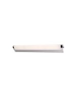 SE 145-60A ALFA WALL LAMP WHITE-CHROME 1E3 HOMELIGHTING 77-3566