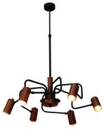 HL-3522-6 HANNAH BLACK PENDANT HOMELIGHTING 77-3782