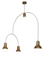 HL-3523-4 CHRISTOPHER OLD COPPER & BLACK PENDANT HOMELIGHTING 77-3788