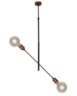 HL-3524-2 ERIC COPPER & BLACK PENDANT HOMELIGHTING 77-3795