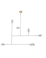 HL-3525-6 RODNEY WHITE PENDANT HOMELIGHTING 77-3813