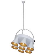 HL-3578-1A BRANDON WHITE & MAT GOLD PENDANT HOMELIGHTING 77-3998