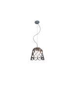 HL-3586-1PS LEWIS COPPER GREEN PENDANT HOMELIGHTING 77-4007