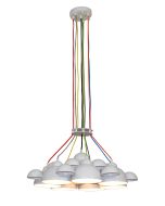 HL-3591-XL CONALL WHITE & BRONZE PENDANT HOMELIGHTING 77-4136