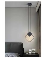 Φωτιστικό Κρεμαστό Μαύρο 30xH100cm Led 12w 3CCT SE LED 30 TIA BLACK PENDANT Homelighting Tia 77-50487
