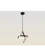 Φωτιστικό Κρεμαστό 20xH100cm Αλουμίνιο Μαύρο Led 25w 3CCT 3000-4000-6500Κ Homelighting Zeta 77-50489