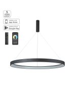 SE LED SMART 100 AMAYA PENDANT BLACK Δ5 HOMELIGHTING 77-8140