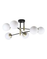KQ S0982-6 CROSS BLACK AND GOLD CEILING HOMELIGHTING 77-8180