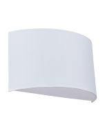 SE21-WH3-15 SERAPH WHITE SHADE WALL LAMP Γ1 HOMELIGHTING 77-8284