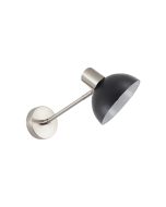 SE21-NM-22-MS3 ADEPT WALL LAMP Nickel Matt Wall lamp Black Shade+ HOMELIGHTING 77-8333