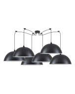 SE21-BL-B10-BL6-MS50 ADEPT PENDANT Black Metal Pendant+ HOMELIGHTING 77-8722