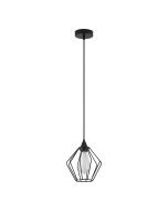 SE21-BL-B10-GR1 ADEPT PENDANT Black Metal Grid Pendant+ HOMELIGHTING 77-8746