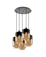 SE21-HN-18-30-5BL+ GABY Honey Glass Pendant+ HOMELIGHTING 77-8791