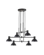 SE21-BL-100-MS3 ADEPT PENDANT Black Metal Pendant Black Metal Shade+ HOMELIGHTING 77-8881