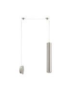 SE21-NM-5-NM1W ADEPT TUBE NICKEL MAT Nickel Matt Pendant+ HOMELIGHTING 77-8902