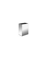 Ποτηροθήκη Επιτραπέζια 8x5x11 cm Brass Chrome Sanco Metallic Bathroom Set 90154-A03