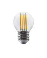 LED FILAMENT E27 G45 6W 2700K 230V AC 760LM RA80 ACA ALIN6WW