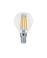 LED FILAMENT E14 G45 4W 4000K 230V AC 490LM RA80 ACA BOVA4NW