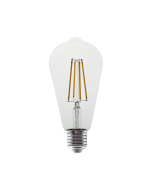 LED FILAMENT E27 ST64  6W 2700K 230V AC 820LM RA80 ACA CONDI6WW