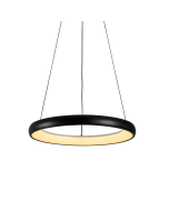 ΚΡΕΜΑΣΤΟ Φ/Σ LED 32W 2500LM CCT IP20  ΜΑΥΡΟ ΜΕΤΑΛΛΙΚΟ + ΑΚΡΥΛΙΚΟ  ACA HM23LEDP60BKCCT