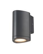 LED HP WALL LUMINAIRE 3W 150LM 50° 230V AC 3.000K DARK GREY CRI80 IP54 30.000HRS ACA LG2981G