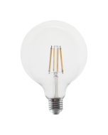 LED FILAMENT E27 G125 10W 2700K 230V AC 1220LM RA80 ACA PALA12510WW