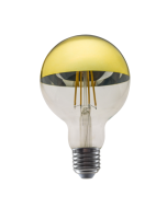 LED FILAMENT E27 DIM G95 GOLD 8W 2700K 230V AC 900LM RA80 ACA PALA958WWDIMG