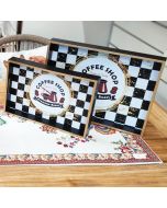 Σετ 2 Ξύλινοι Δίσκοι 40x30x5cm & 34x24x4cm Etoile PT-371A