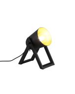 Marc Επιτραπέζιο Διακοσμητικό Φωτιστικό με Ντουί για Λαμπτήρα E27 σε Μαύρο Χρώμα Trio Lighting R50721080