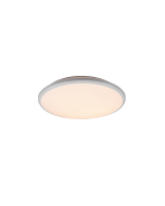 Limbus Μοντέρνα Πλαστική Πλαφονιέρα Οροφής με Ενσωματωμένο LED σε Λευκό χρώμα 34.7cm Trio Lighting R67021131