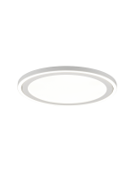 Πλαφονιέρα Οροφής Μοντέρνα Πλαστική 44cm LED 20w 4000K 3400lm Λευκό Trio Lighting Carus R67224331