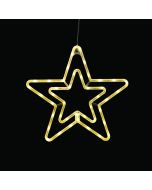 "PLASTIC STAR" 42 LED ΛΑΜΠΑΚΙΑ WW ΜΠΑΤ. (3ΧΑΑ)/USB, IP20, 36*0.7*34 ACA X04421331