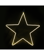 "STAR" 200 NEON LED 2m NEON DOUBLE SMD ΦΩΤ., WW ΣΤΑΘ., IP44, 58X54CM, 1.5m ΚΑΛ. ACA X082001415
