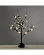 "TABLE TREE" 25 LED ΣΧΕΔΙΟ ΛΑΜΠΑΚ ΜΕ ΜΠΑΤΑΡΙΑ 3xAA ΘΕΡΜΟ ΛΕΥΚΟ IP20 10x10x45cm ACA X1025111