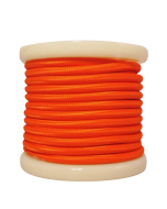 Καλώδιο Υφασμάτινο Πορτοκαλί Γυαλιστερό 2*0,75 mm Ρολλό 10 Μέτρων Enjoy EL330026