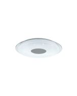 Eglo Lanciano Μοντέρνα Μεταλλική Πλαφονιέρα Οροφής με Ενσωματωμένο LED σε Λευκό χρώμα 45cm 900083