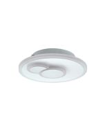 Eglo Cadegal Μοντέρνα Μεταλλική Πλαφονιέρα Οροφής με Ενσωματωμένο LED σε Λευκό χρώμα 20cm 33942