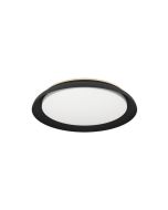 Eglo Πλαφονιέρα Οροφής με Ενσωματωμένο LED σε Μαύρο χρώμα 900857