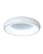 InLight Πλαφονιέρα οροφής LED 110W 3CCT από λευκό ακρυλικό D:60cm 42020-A-White