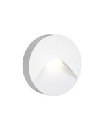 it-Lighting Horseshoe LED 2W 3CCT Outdoor Wall Lamp White D:12.8cmx3cm 80201920