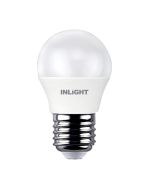 InLight E27 LED G45 7watt 4000Κ Φυσικό Λευκό 7.27.07.12.2