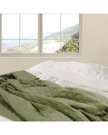 ΚΟΥΒΕΡΛΙ Cottage Simplicity ΠΡΑΣΙΝΟ MICROFIBER 160x220cm San Lorentzo 7092GREEN
