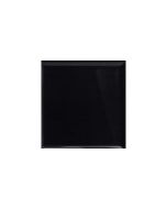 Πλακάκι Κουζίνας-Τοίχου 15x15cm Μαύρο Γυαλιστερό Pasta Bianca Retificato Kroma Black Glossy 