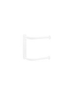Χαρτοθήκη Διπλή Ανοιχτή White Mat Toilet Roll Holders Pro Sanco 0806-M101