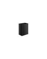 Ποτηροθήκη Επιτραπέζια 8x5x11 cm Brass Black Mat Sanco Metallic Bathroom Set 90154-M116