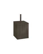 Χαρτοδοχείο 5lt Μ18xΠ18xY40 cm AISI 304 Dark Bronze Matt Sanco Waste Bins 90653-DM25