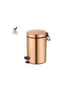 Χαρτοδοχείο 3lt Soft Closιng System Rose Gold 24K Sanco Waste Bins 90689-A06 